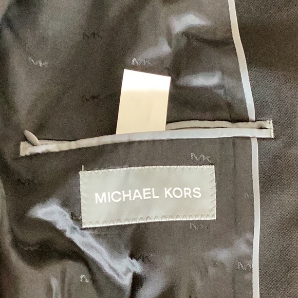 Micheal Kors Mens classical fit stretch solid blazers - Picture 6 of 8